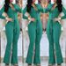 Women’s Long-Sleeve Collar Jumpsuit – Mid Waist Office & Commuter Romper (S-XL, 6 Colors)_ecoleips.com
