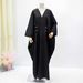 Muslim Women's Long Turkey Dubai Elegant Cardigan Robe_ecoleips.com
