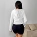 AD741 European American Women's Clothing, Minimalist Casual Autumn And Winter Zip-up Hooded Short Plush Cardigan_ecoleips.com