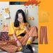 Women's Summer Casual Set With Cartoon Print, Short Sleeve Top And Loose-Fit Checkered Pants Relaxed Wide_ecoleips.com