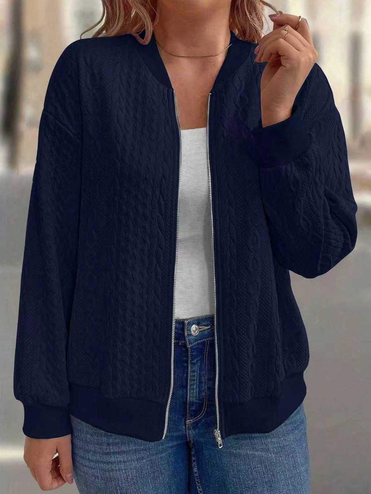 2026 Early Spring Women's Casual Long-Sleeve Jacket_ecoleips.com