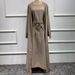 Voya Women's Dress Türkiye Solid Color Dress Suit Fashionable Elegant Gown_ecoleips.com