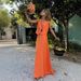 Women's Clothing Cotton Linen Vest Skirt Suit Vest Big Swing Skirt Casual Suit_ecoleips.com
