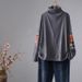 This Double-Sided, German Wool Fabric Half-High-Necked Base Layer Shirt Features A Stylish Patchwork Design. It's Perfec_ecoleips.com