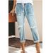 Summer Plus Size Women's Jeans Sexy And Elegant Style Straight Leg Denim For Ladies_ecoleips.com