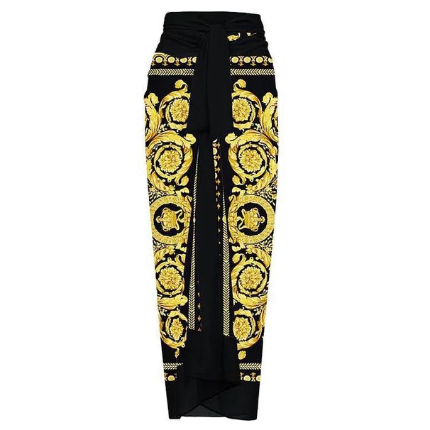 Women's Clothing Two Piece Printed Swimsuit Slim Fit Conservative Anti Exposure Ins Style Swimsuit_ecoleips.com