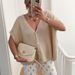 European American Cross-border Women's Cardigan Jacket Summer And Autumn, Hollow-out Sleeveless V-neck Top, Knitted_ecoleips.com
