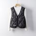 Pinghu Chixin Liner National Standard 90 Down Vest For Women Autumn Winter New Slim Fit V-Neck Lightweight_ecoleips.com