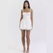 European And American Sexy Women's Clothing, Lace Patchwork Camisole Waist-cinching, Backless Mini Dress, Pure Desire_ecoleips.com