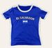 Women's Clothing New Embroidered Letter Short Sleeved Tops Summer Contrast Color Short Navel Baring Round Neck Women's T Shirt_ecoleips.com