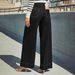 Women's Black Wide Leg Jeans Fashionable Design Casual Style Perfect For Autumn Available_ecoleips.com
