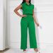 Women's Clothing Holiday Style Shirt And Pants Two Piece Suit_ecoleips.com