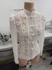 K New Temperament Commuting Slim Fit Design, Niche Lace Long Sleeved Shirt For Women_ecoleips.com