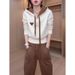 Color-Block Hooded Sweatshirt & Jogger Set – Fleece-Lined Lounge Outfit For Women (M-4XL, Winter-Ready)_ecoleips.com