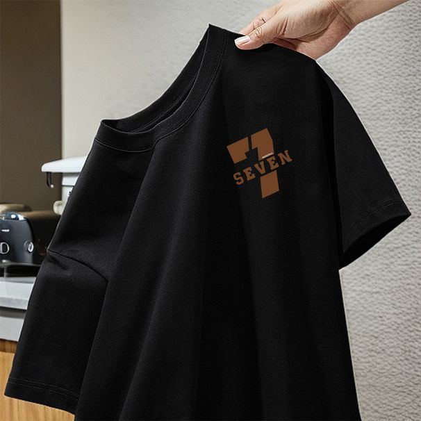 Summer New Women's Cotton T-Shirt Crew Neck Short Sleeve Printed Casual Loose Retro Street Style Top Half Sleeve_ecoleips.com