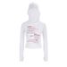 AC742 European And American Cross-border Fashion Trend Spring/summer New Letter-printed Lace-up Hooded Casual_ecoleips.com