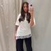 Women's Lace Patchwork T-Shirt Round Neck Short Sleeve Loose Top Style Summer Fashion Solid Color_ecoleips.com