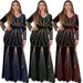 Women's Clothing New Temperament Commuter Flannel Splicing Mid Waist Hot Diamond Hip Fishtail Long Skirt_ecoleips.com