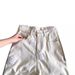 Women's Clothing Cream Yellow Bear Embroidered Straight Jeans For Women New Design Cute High Waist Slim Casual Long Pants_ecoleips.com
