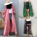 New European And American Style Hooded Cardigan, Loose Plus Size, Beach Vacation Sun Protection Jacket, Bikini Cover-up,_ecoleips.com