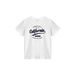 Women's Casual Short Sleeve T-Shirt round Neck Tee with Letter Print Comfortable Cotton Top for Everyday Wear White Black Navy Blue_ecoleips.com