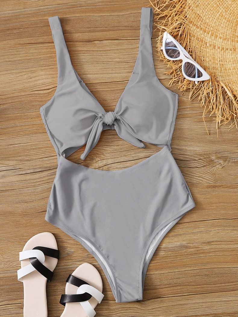 Women's Cross-Strap Triangle Bikini Sexy Fashion Beachwear Personalized Design Swimsuit Regular Fit_ecoleips.com