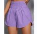 2025s 2025 Spring Summer New Women's High Waist Elastic Loose Sports Casual Shorts_ecoleips.com