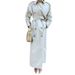 Women's Clothing Lapel Tie Waist Windbreaker Women Spring And Autumn New Style High End Niche Design Temperament Commuting_ecoleips.com