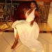 Women's European American Style Solid Color Fishtail Skirt U Neck Halter Neck Elegant Long Dress Waist Cinching Trendy_ecoleips.com