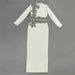 Women’s Clothing Fashion Suits, Heavy Duty Diamond Tube Tops, High Waist Skirts, Bandage Two Piece Party Dresses_ecoleips.com