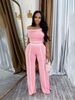 Women's Clothing Casual One Shoulder Slim Fit Sexy Sports Style Trousers Niche Suit_ecoleips.com