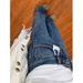 Women's High-Waisted Slimming Stretchy Flared Jeans Stylish Split Hem Flattering Plus Sizes For Spring Autumn Not Clingy_ecoleips.com