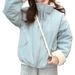 girl Girl New European Parka For Women 2025 Winter Fleece-Lined Workwear Jacket Petite Lamb Wool Cotton Coat_ecoleips.com