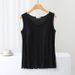 Modal Camisole With Chest Pads Women, Thin, Loose, Plus Size, Suitable For Inner Or Outer Wear, Sleeveless Base Shirt_ecoleips.com