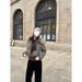 girl Girl Girl In Stock 2025 Autumn Winter New Small Warm Pack Hooded Fur Collar White Duck Waist-Cinching Down Jacket Thickened Coat_ecoleips.com