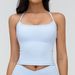 Zechuang Women's Racerback Yoga Vest Tight Fitting Outdoor Sports Underwear Running Fitness_ecoleips.com