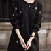 Muslim Women's Tops Black Beaded Sweatshirt For Women – Loose Fit Crew Neck With Heavy-Duty Embellishments (S-4XL)_ecoleips.com