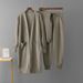 Women's Elegant Three Piece Set Autumn Winter Knitted Cardigan Vest And Pants Casual Woolen Suit European American Style_ecoleips.com
