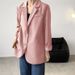 Women’s Clothing Small Suit Jacket For Women Korean Style Loose Spring And Autumn British Style White Short Ins Suit Small Top_ecoleips.com