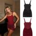 Women's Clothing Slim Fit Sequin Patchwork Suspender Short Dress Spring Summer Fashion Sexy Hot Girl Dress_ecoleips.com