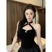 Purely Sexy And Alluring, Thickened Camisole With Built-in Chest Pads Women, Suitable Outerwear, Sleeveless,_ecoleips.com