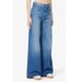 2025 Sprig/Summer New Europea Ad America MO Style Soft Lightweight High-Waisted Wide-Leg Flared Deim Pats For_ecoleips.com