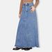 Women's Clothing High Waist Casual Retro Denim Women's Skirt_ecoleips.com