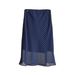 Navy Blue Polka Dot Mesh Midi Skirt High Waisted Slimming A-Line Women's Summer 2026 New Style French Retro Niche_ecoleips.com