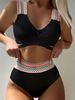 Women's Clothing Bikini Sexy Split Swimsuit Female Lace Up Beach Hot Spring Swimsuit_ecoleips.com