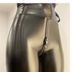 Women's Sexy Black Matte PC Leather Crotchless Pants Exotic Sexy Black Matte_ecoleips.com