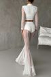 K New Elastic Slim Fit Flared Pants, Loose And Fashionable Vacation Pants_ecoleips.com