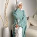 Loriya2024 Middle East Turkey Dubai Moon Embroidery Elegant Cardigan Robe LR785_ecoleips.com