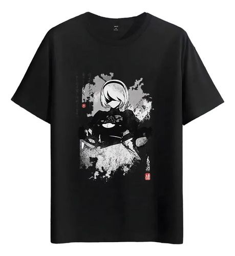 Women's T-Shirts Tshirt Muscle Freaks 2b Estilo Nier Automata Video Game_ecoleips.com