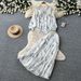 Gentle And Sophisticated Two Piece Floral Print Women's Early Autumn Tie Waist Slimming And Elegant Suit For Commuting._ecoleips.com